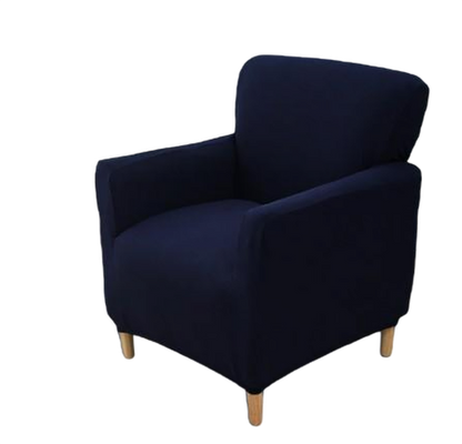 Housse fauteuil Scandinave <br> Bleu Nuit