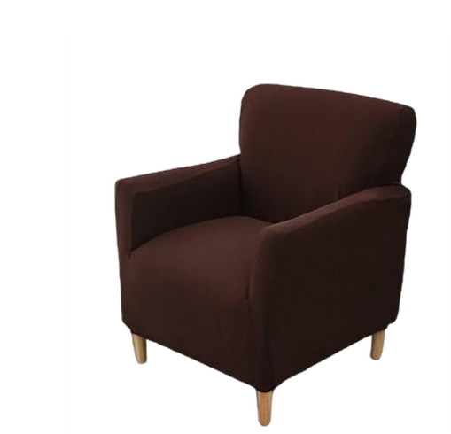 Housse fauteuil Scandinave <br> Marron