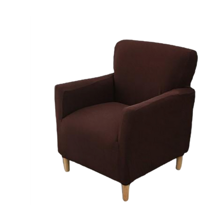 Housse fauteuil Scandinave <br> Marron