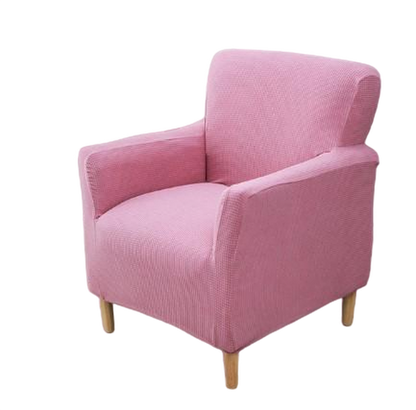 Housse fauteuil Scandinave <br> Rose
