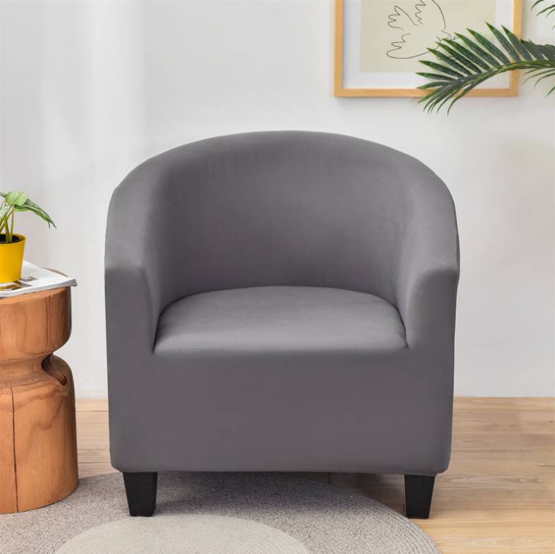 Housse de Fauteuil Universelle Extensible - Couleur Gris Élégant