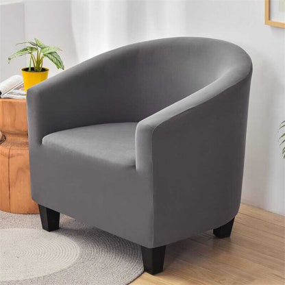 Housse de Fauteuil Universelle Extensible - Couleur Gris Élégant