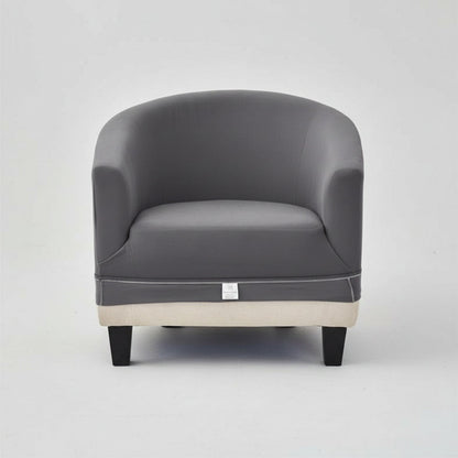 Housse de Fauteuil Universelle Extensible - Couleur Gris Élégant