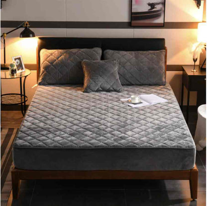 Housse matelas <br> Velours
