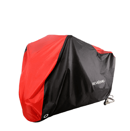 Housse moto <br> Noir et Rouge