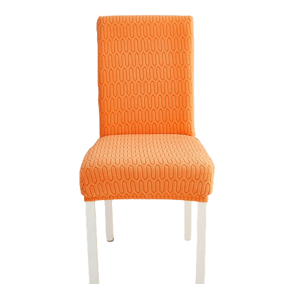 Housse de chaise <br> Ondulation Orange