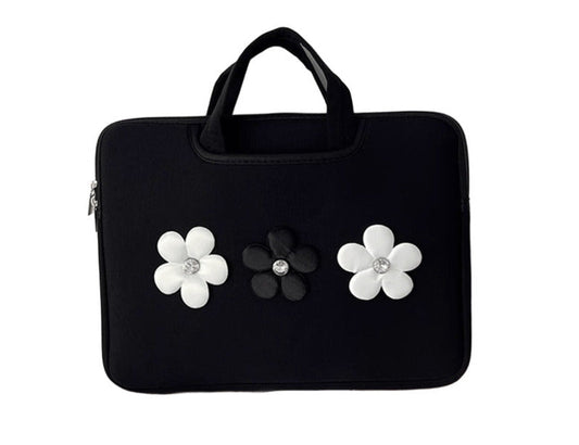 Housse ordinateur 14 Pouces <br> Fleurs