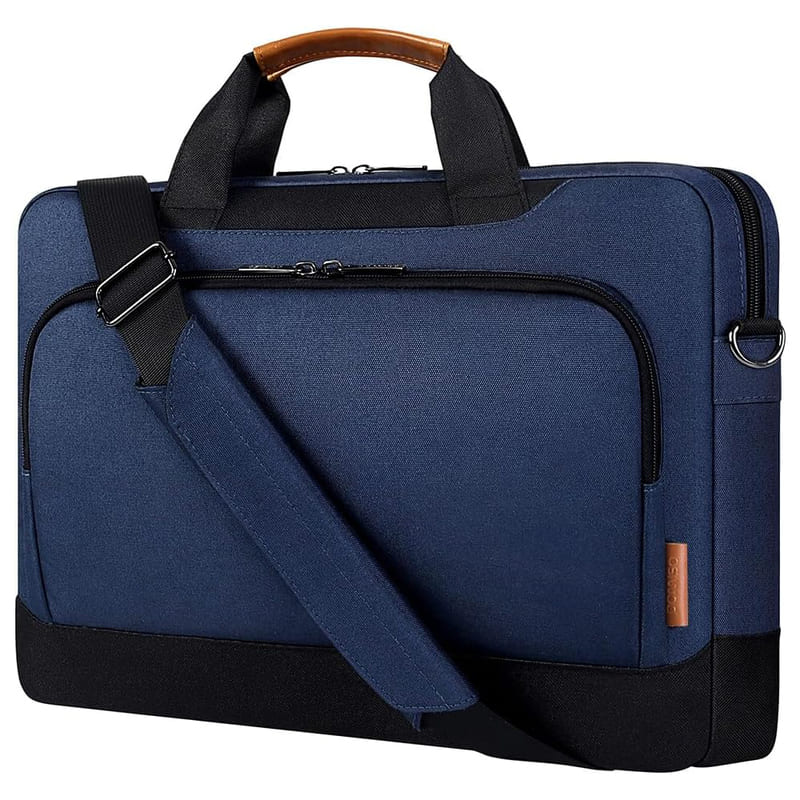 Housse ordinateur <br>Moderne Bleu Marine