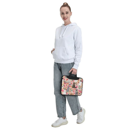 Housse ordinateur <br>Moderne Fleurie
