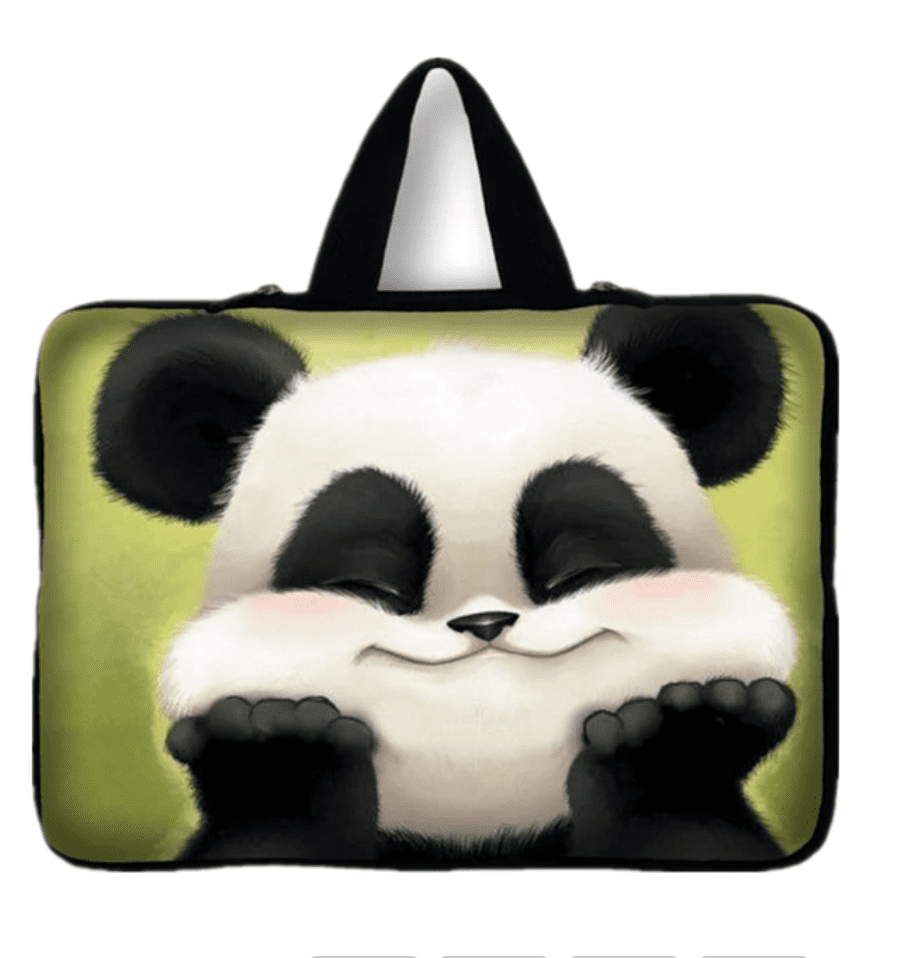 Housse ordinateur <br> Panda