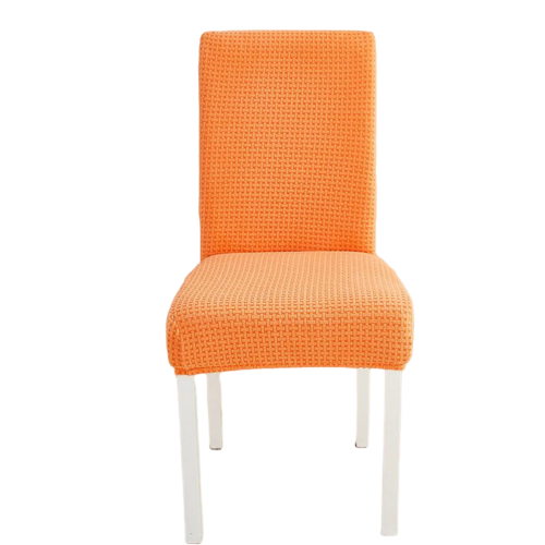 Housse de chaise <br> en Jacquard Orange