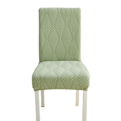 Housse de chaise <br> Florale Verte
