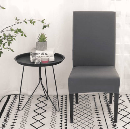 Housse de Chaise Extensible Universelle - Gris