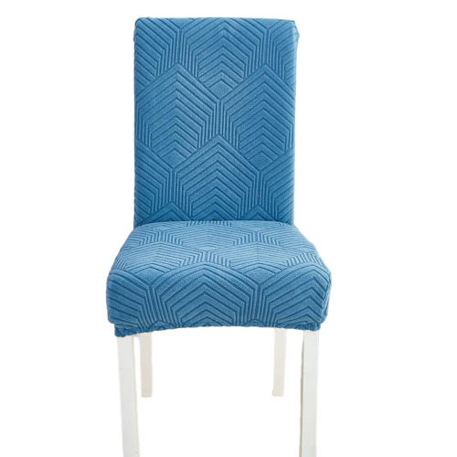 Housse de chaise <br>  Losange Bleu