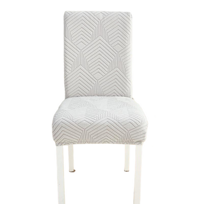 Housse de chaise <br>  Losange Gris Clair