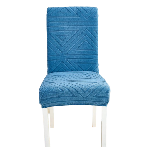 Housse de chaise <br> Triangle Bleu