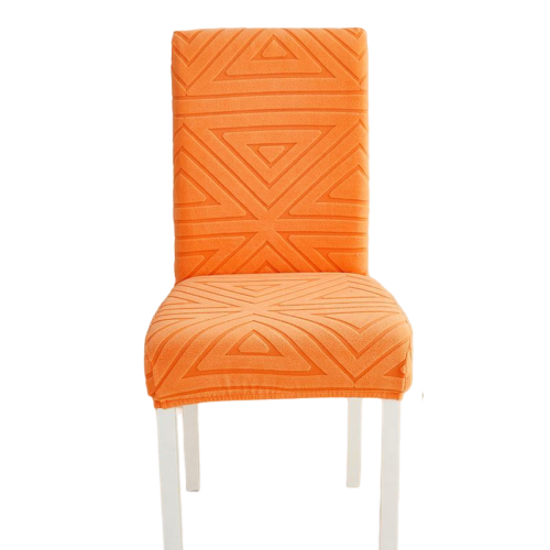 Housse de chaise <br> Triangle Orange