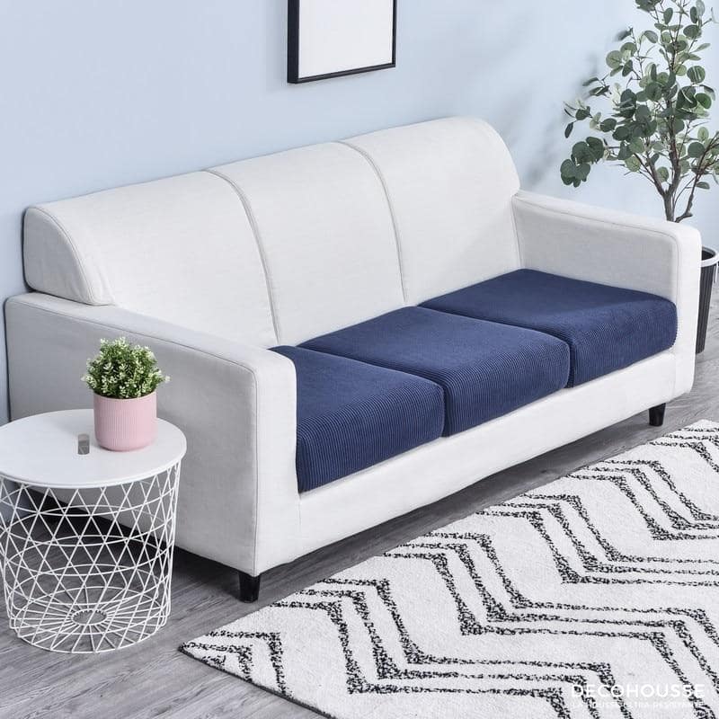 Housse Pour Coussin d'Assise de Canapé - Navy