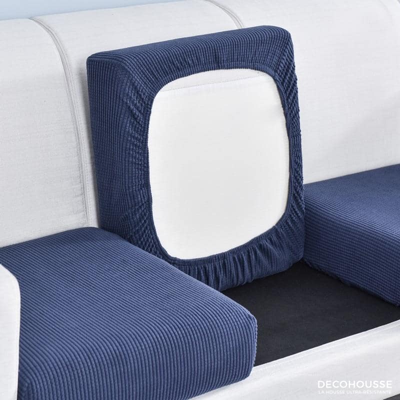 Housse Pour Coussin d'Assise de Canapé - Navy