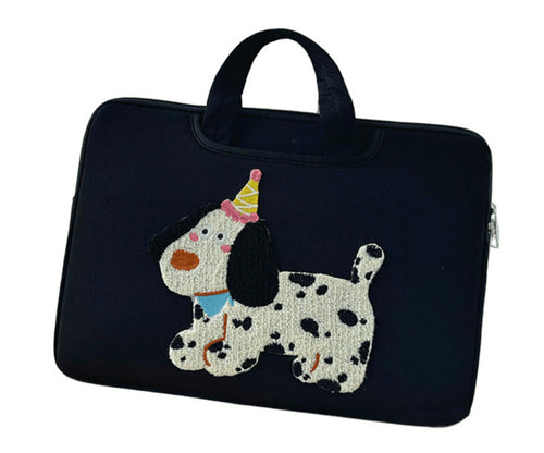 Housse ordinateur 14 Pouces <br> Chien Festif