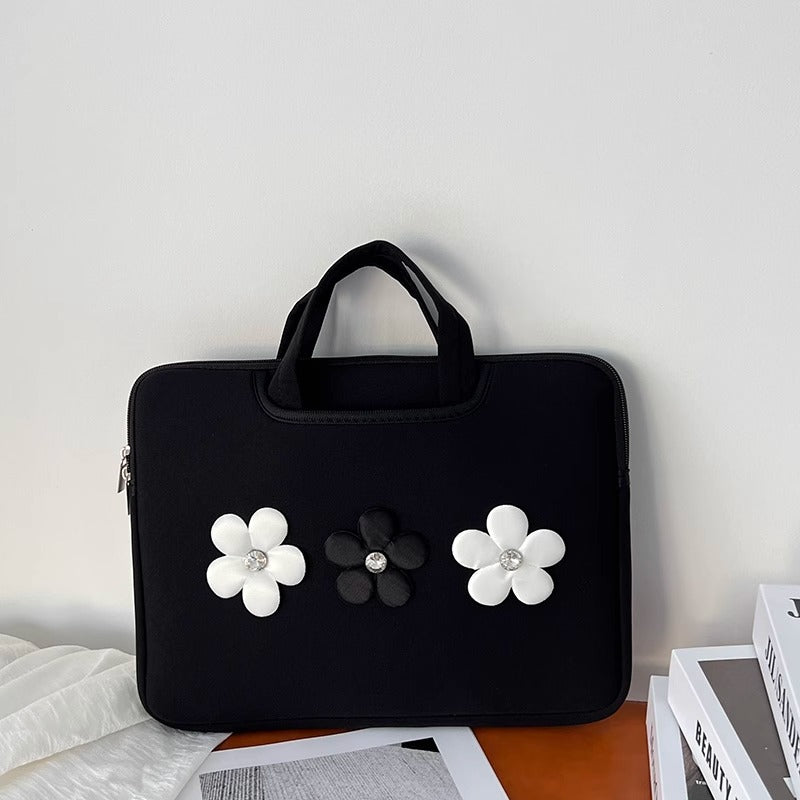 Housse ordinateur 14 Pouces <br> Fleurs