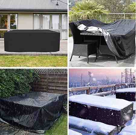Housse Salon de Jardin <br> Rotin
