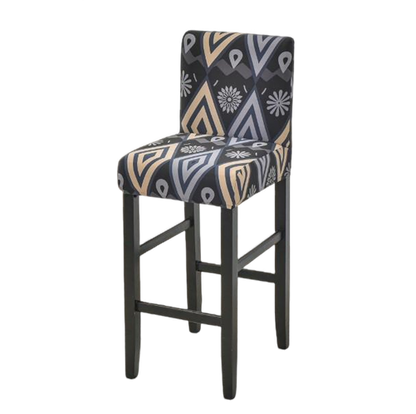 Housse de Tabouret <br> Géométrique Colorée