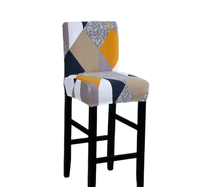 Housse de Tabouret <br> Géométrique