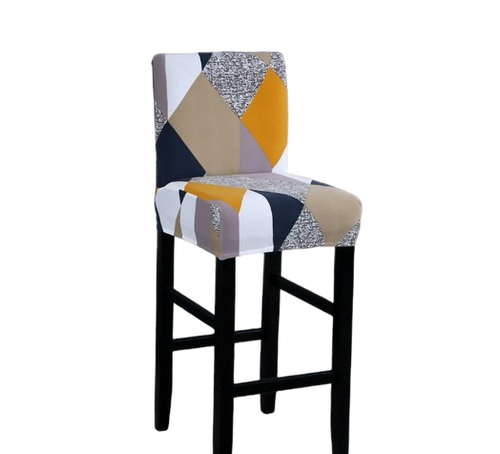 Housse de Tabouret <br> Géométrique