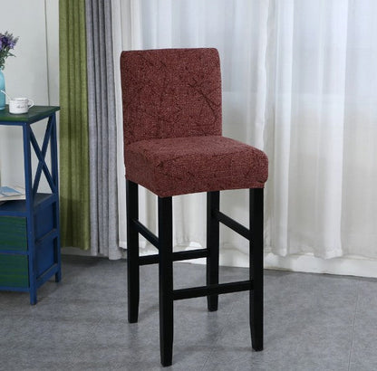 Housse de Tabouret <br> Imprimée Rouge