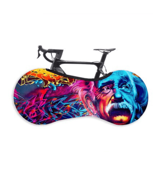 Housse vélo <br> Albert Einstein