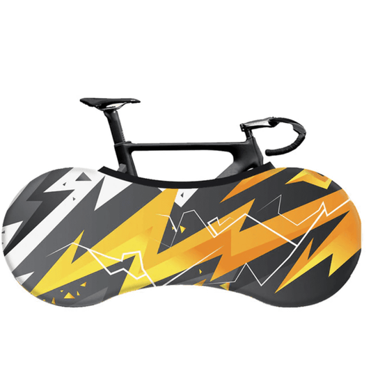 Housse vélo <br> Noir et Jaune