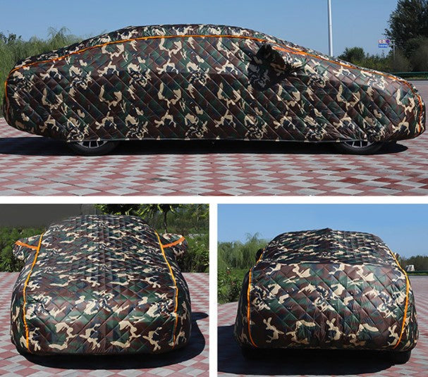 Housse voiture <br> Anti-grêle Oxford Camouflage