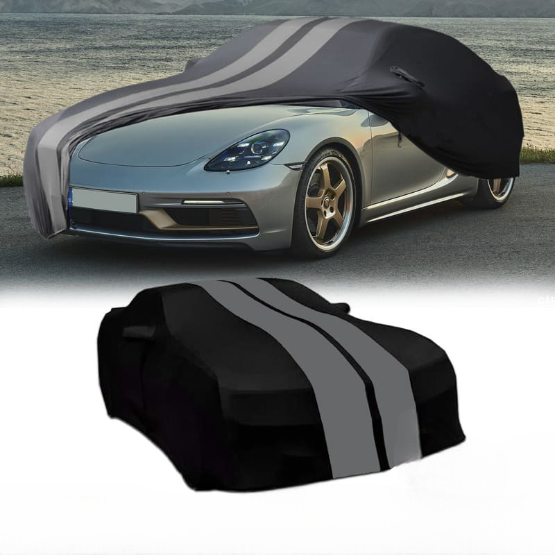 Housse voiture <br> Gris et Noir