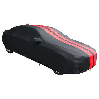 Housse voiture <br> Rouge et Noir