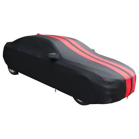 Housse voiture <br> Rouge et Noir