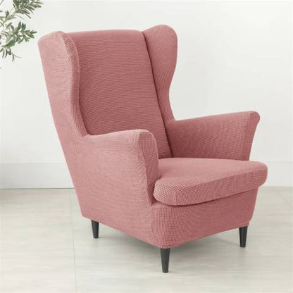 Housse de fauteuil oreiller extensible - Rose - Protection et style nordique