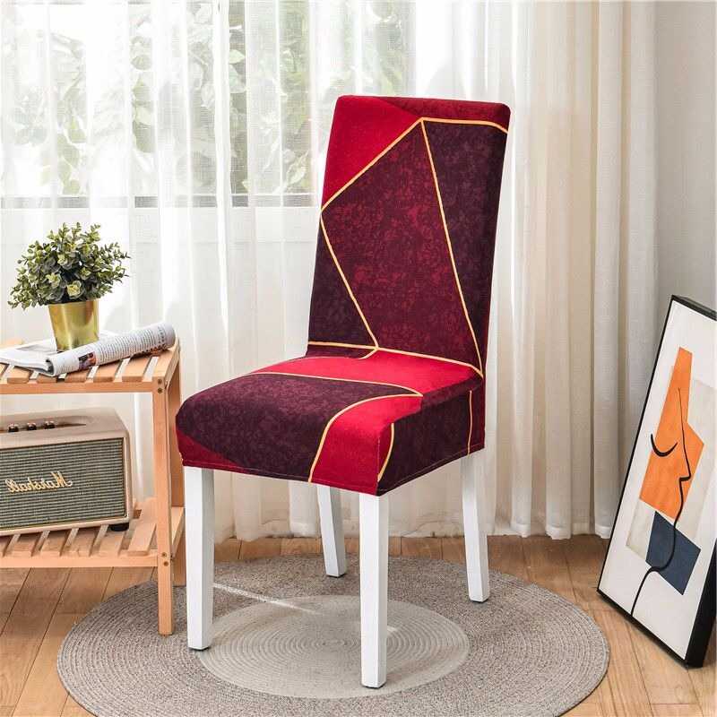 Housse de chaise extensible - Housse pour chaise de salle à manger