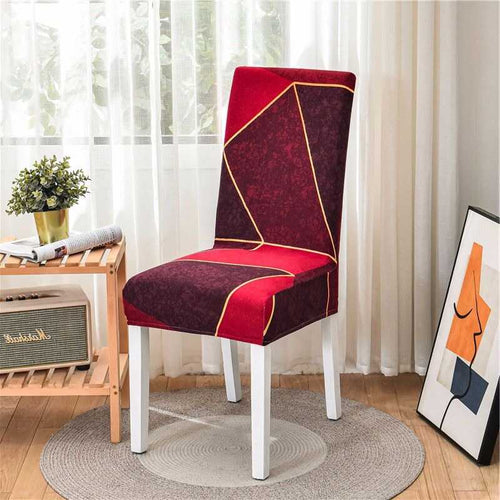 Housse de chaise extensible - Housse pour chaise de salle à manger