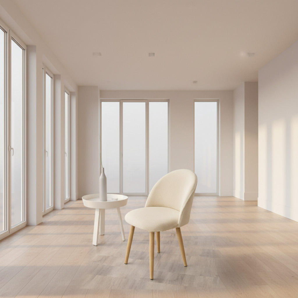 Housse de Chaise <br/> Scandinave - Beige
