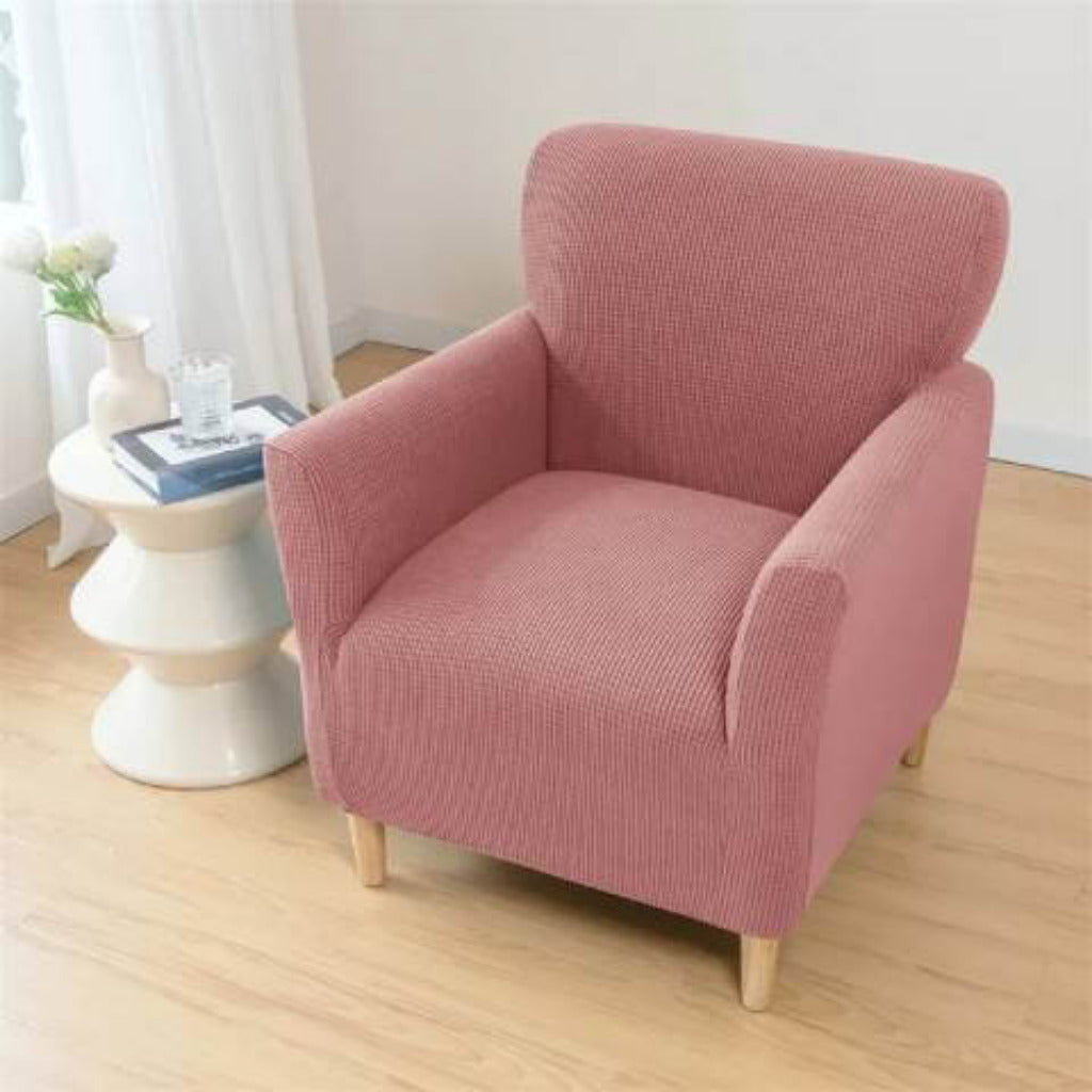 Housse de Fauteuil Crapaud Rose - Sobriété et Protection