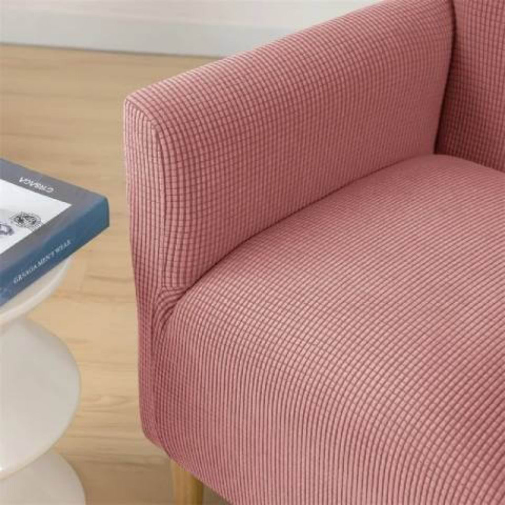 Housse de Fauteuil Crapaud Rose - Sobriété et Protection
