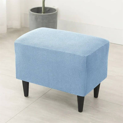 Housse de fauteuil oreiller extensible - bleu ciel - Protection et style nordique
