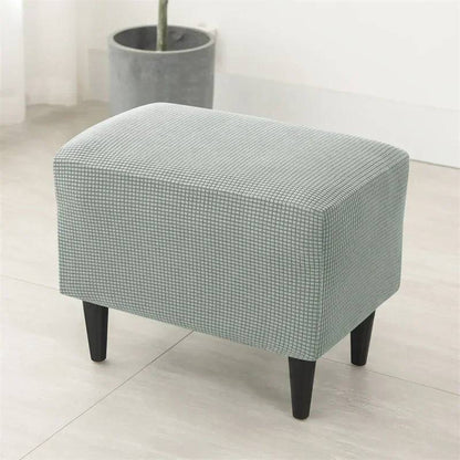 Housse de fauteuil oreiller extensible - Gris clair - Protection et style nordique
