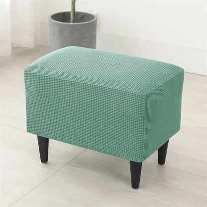 Housse de fauteuil oreiller extensible - Vert menthe - Protection et style nordique