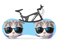 Chat avec lunette