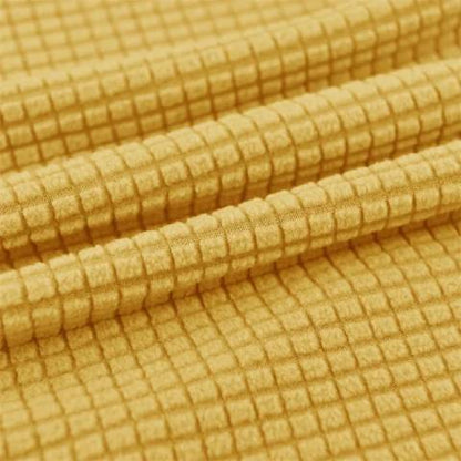 Housse de Fauteuil Crapaud Jaune Moutard - Sobriété et Protection