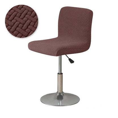 Housse Tabouret Bar Résistant aux éclaboussures - Marron