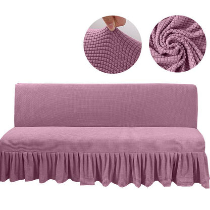 Housse canapé clic clac - Housse pour clic clac en tissu jacquard extensible