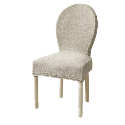 Housse Chaise Banquet - Housse Salle à Manger - Forme Ovale